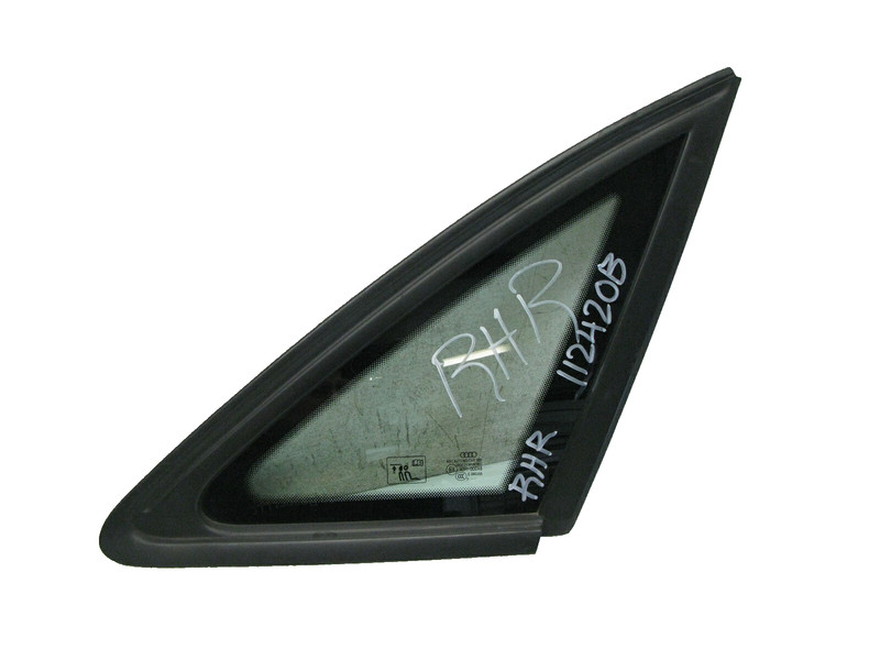 09-16 AUDI B8 A4 S4 RS4 SEDAN REAR RIGHT PASSENGER QUARTER WINDOW GLASS 112420B
