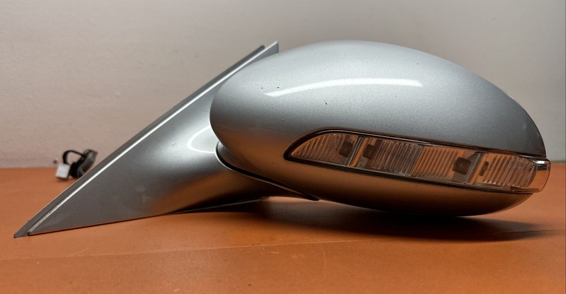 Front Left Mirror | 2007 - 09 MERCEDES S550 Gray Auto Dimming LH Heated