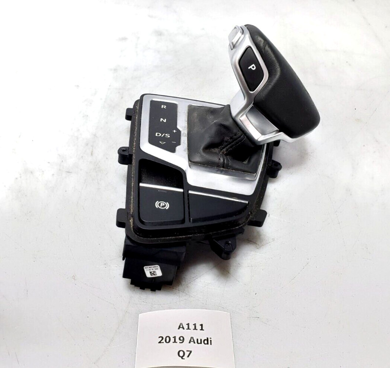 ✅ 2017-2019 OEM Audi Q7 Front Center Console Gear Shifter Trim Black W/ Knob