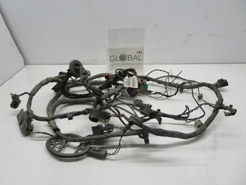 10-15 JAGUAR XJ XJL REAR BUMPER WIRE WIRING HARNESS W PDC SENSOR SET OEM