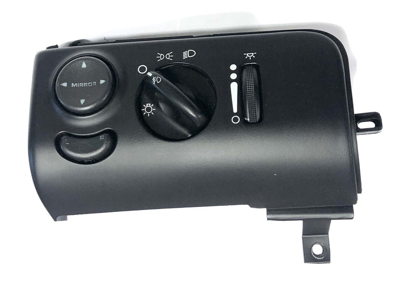1996-2000 Caravan Voyager Town Country Headlight Dimmer Mirror Switch Bezel BLK
