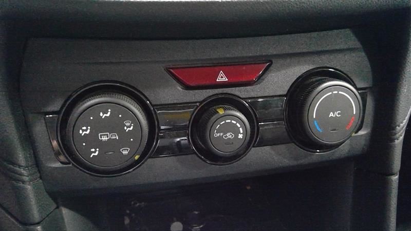 Temperature Control Manual Temperature Control Fits 18-19 XV CROSSTREK 3221347