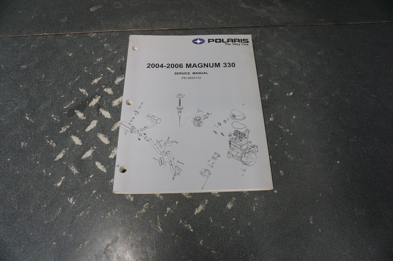 Polaris ATV Four-Wheeler OEM 2004-2006 Magnum 330 Service Manual 9920172