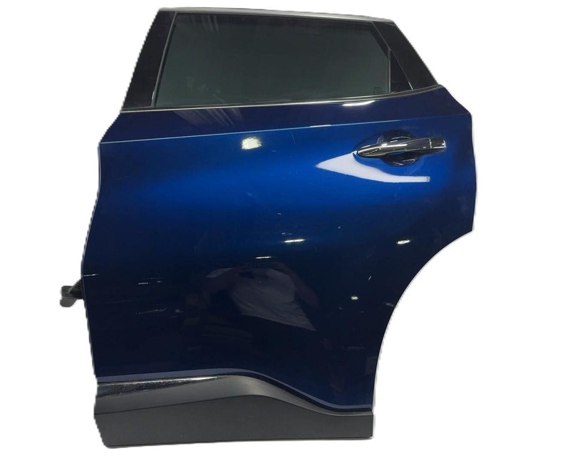 2015-2024 Nissan Murano S LH Driver Rear Door Assembly Blue Scratch On Glass OEM