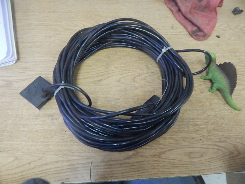 Hetronic 400VAC 16A 25V 12A Power Cable 1200" long *FREE SHIPPING*