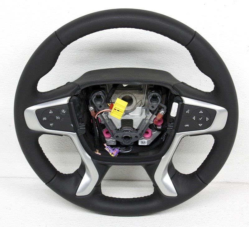 OEM Black Leather Steering Wheel For GMC Acadia 84500816, Marks