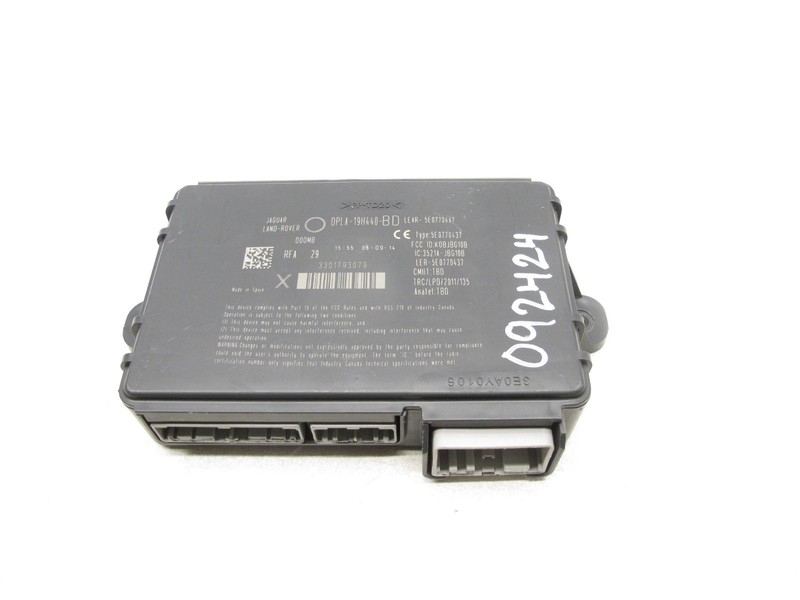 13-15 JAGUAR X250 XF XFR XFR-S ANTI THEFT KEYLESS ENTRY CONTROL MODULE OEM 09242