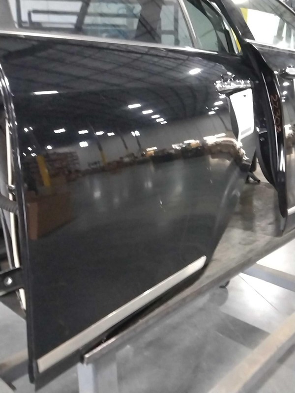 2011 Hyundai Genesis Left Rear Door Black OEM 601627 Used Small Paint Chip