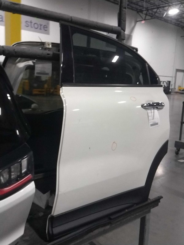 2016 FIAT 500 Left Door White 4DR SUV Used OEM Part 55322 118K Miles