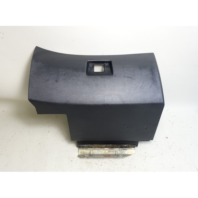Damaged 1982-1988 BMW E28 5-Series Interior Glove Box Door Anthracite Black OEM