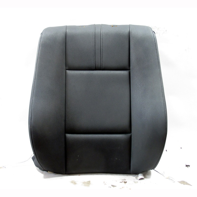 2004-2010 BMW E83 X3 SAV Front Basic Seat Back Backrest Pad Black Vinyl OE Used