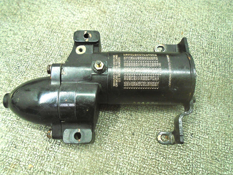 JOHNSON EVINRUDE STARTER MOTOR ASSY 0586890 1998 & Later 90-300 HP OUTBOARD PART