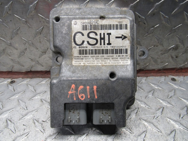2006 CHRYSLER PACIFICA CONTROL MODULE BOSCH 04606731AC TMD252534053
