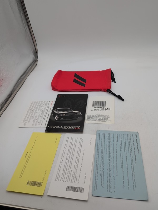 2010 Dodge Challenger Owners Manual User Guide