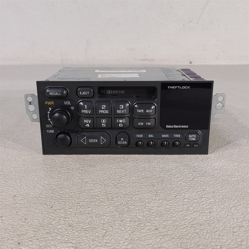 97-04 Corvette C5 Radio Stereo Cassette Tape Player Am/Fm 09390231 Oem Aa7493