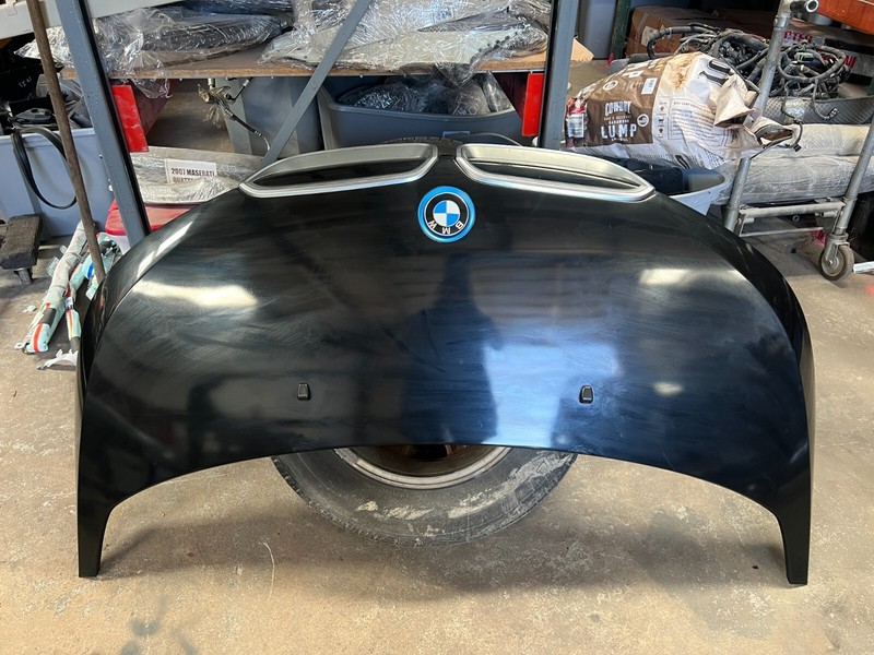 14-21 BMW i3 BONNET PANEL HOOD Blue OEM