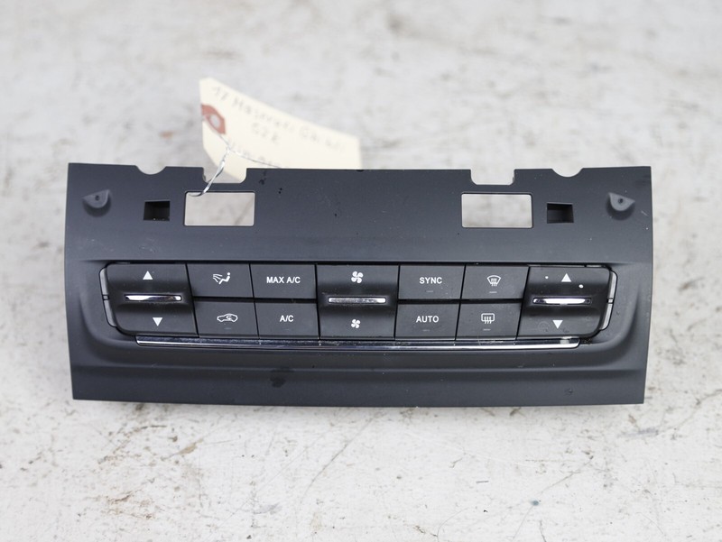 17-20 MASERATI GHIBLI LEVANTE M161 AC AIR HEATER CLIMATE CONTROL SWITCH CLUSTER