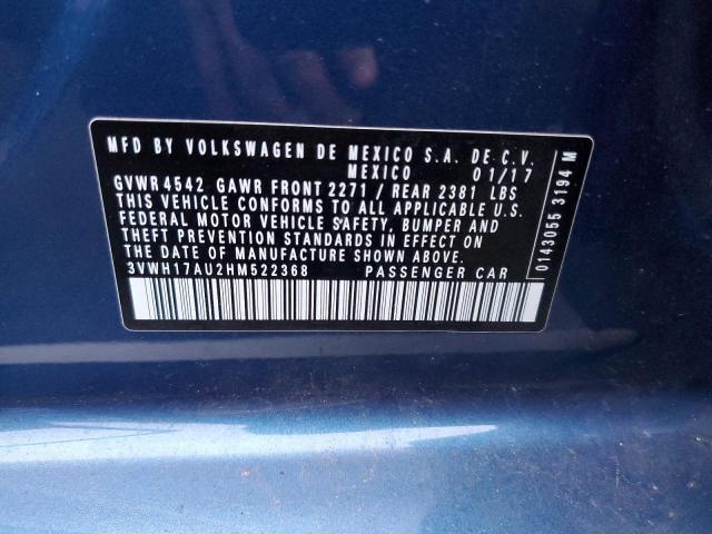 2017 Volkswagen Golf Transfer Case Assembly OEM 1.8L 117k Miles - Blue