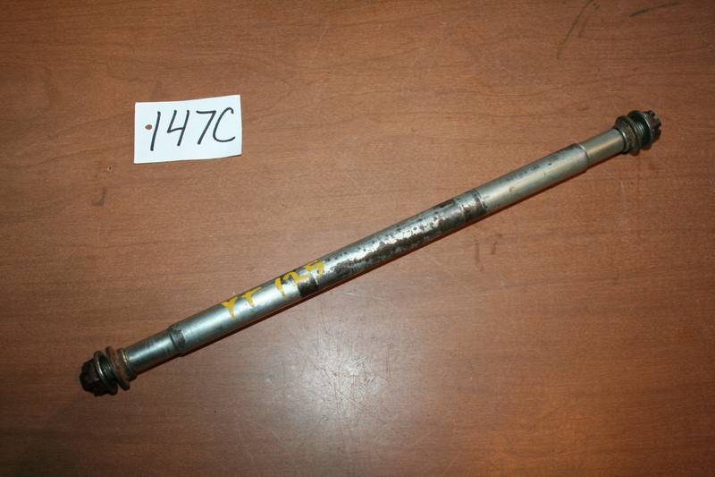 1981 Yamaha YT 125 Trimoto Front Axle OEM 81 A