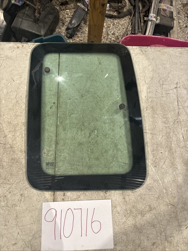 1999-16 FORD F250 F350 EXT CAB LEFT REAR DOOR GLASS WINDOWOEM