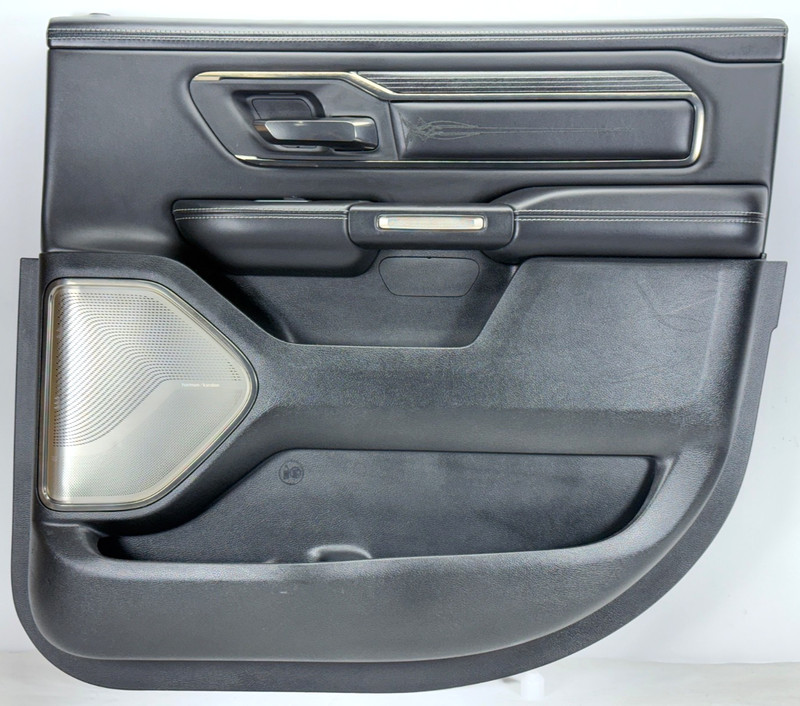 ✅ 19-25 RAM 1500 5th LIMITED CREW CAB OEM DOOR PANEL REAR RIGHT PASSENGER BLACK