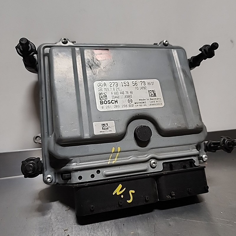 2007 2008 2009 MERCEDES S-CLASS ENGINE CONTROL MODULE PCM ECU ECM A 2731535679
