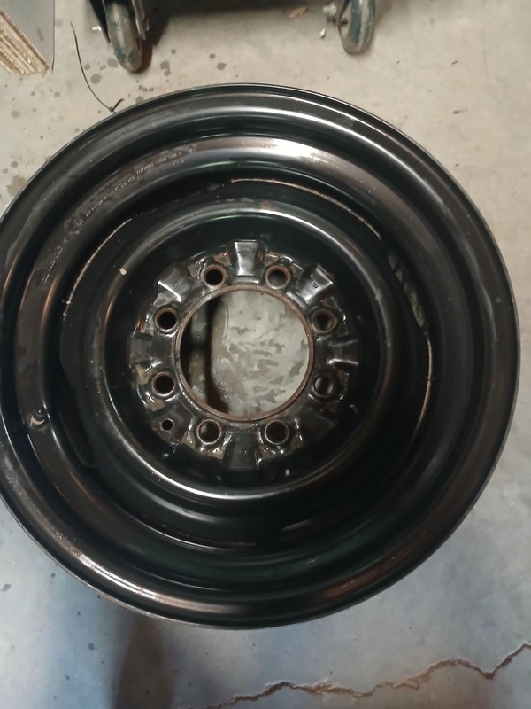 2008-2014 FORD VAN E150 E250 WHEEL RIM STOCK STEEL 16x7 8 LUG 6-1/2" 4 SLOT