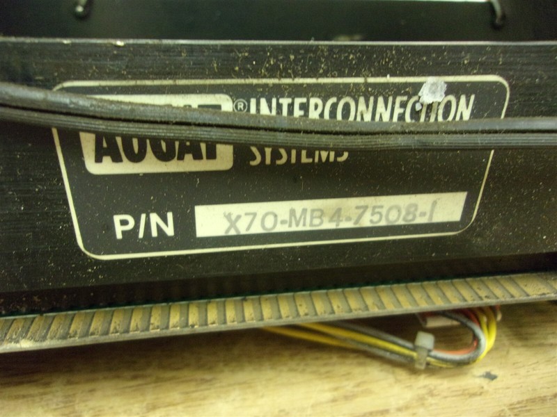 Augat X8170-MB4-7508-1 Backplane Rack *FREE SHIPPING*