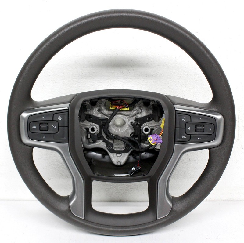 OEM Steering Wheel For Chevy Silverado, GMC Sierra 1500, 2500, 3500 Brown Poly