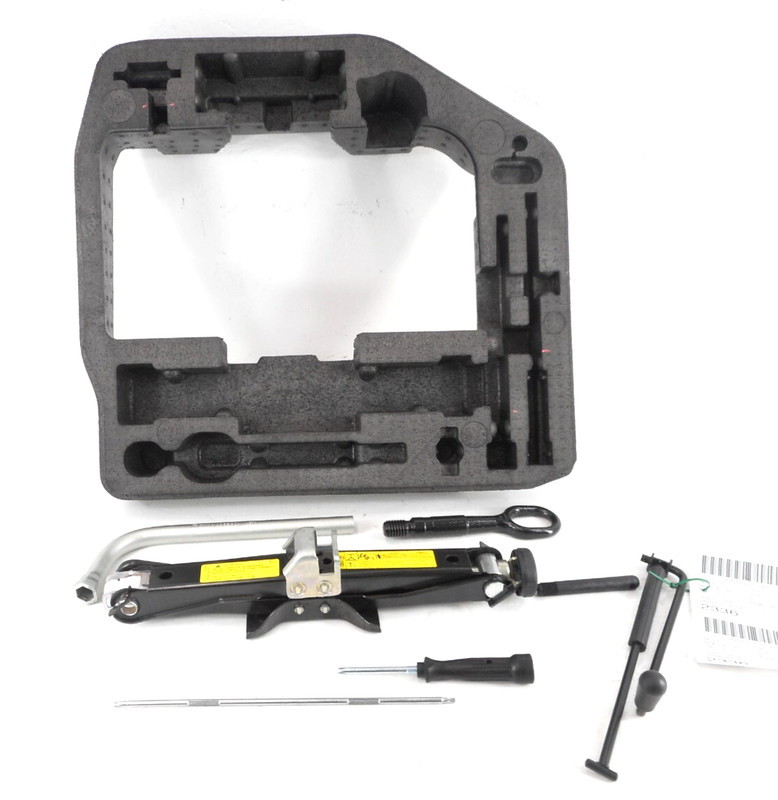 2014 14 Audi A4 Spare Tire Jack & Tool Kit W/ Foam Housing OEM