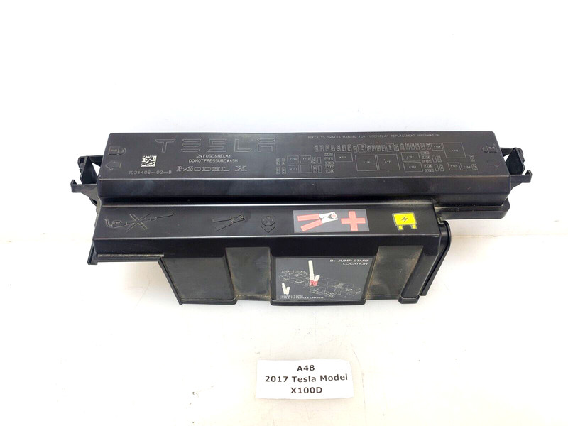 ✅ 2016-2020 OEM Tesla Model X Junction Terminal Fuse Box Control Module & Cover