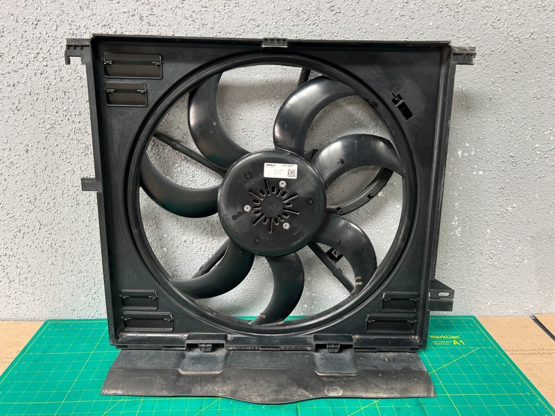 17-22 Alfa Romeo Giulia ENGINE COOLING RADIATOR FAN ASSEMBLY OEM