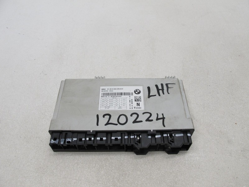 09-15 BMW F01 F02 740Li 750i POWER SEAT CONTROL MODULE LEFT OR RIGHT FRONT 1202L