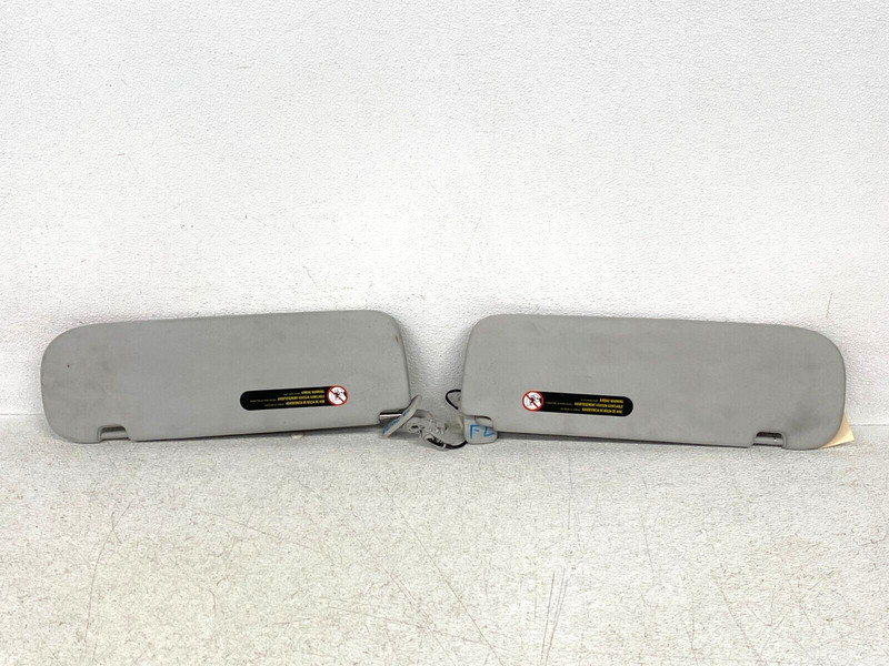 ⭐2020-2022 TESLA MODEL Y LEFT AND RIGHT SIDE SUN VISORS SET ASSEMBLY OEM LOT2422
