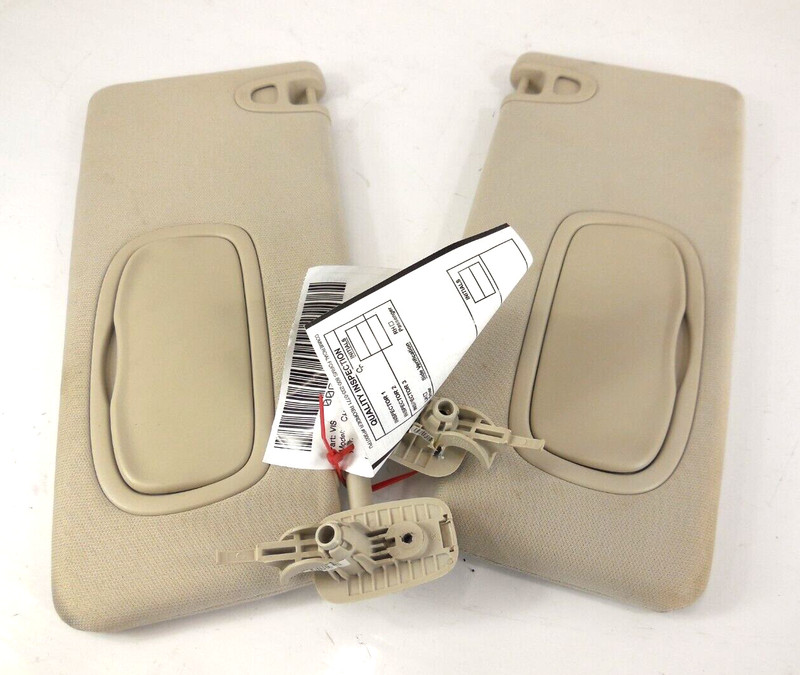 2016 2017 Chrysler 200 Sedan Sun Shade Visor Pair Left Right LH RH OEM