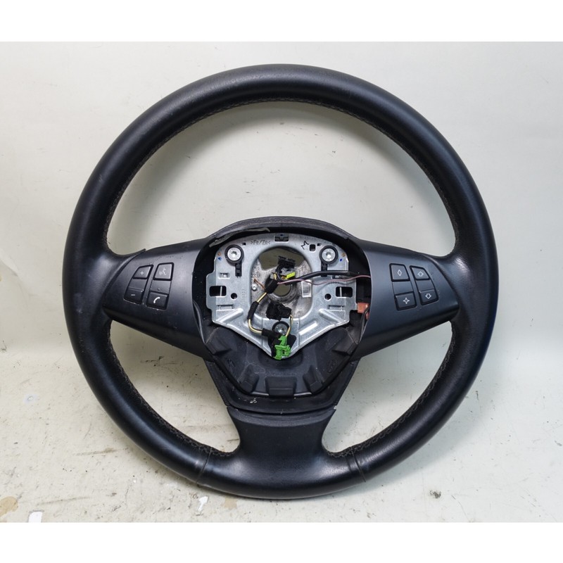 2010-2013 BMW E70 X5 SAV Factory Leather Steering Wheel w Multif Buttons OEM