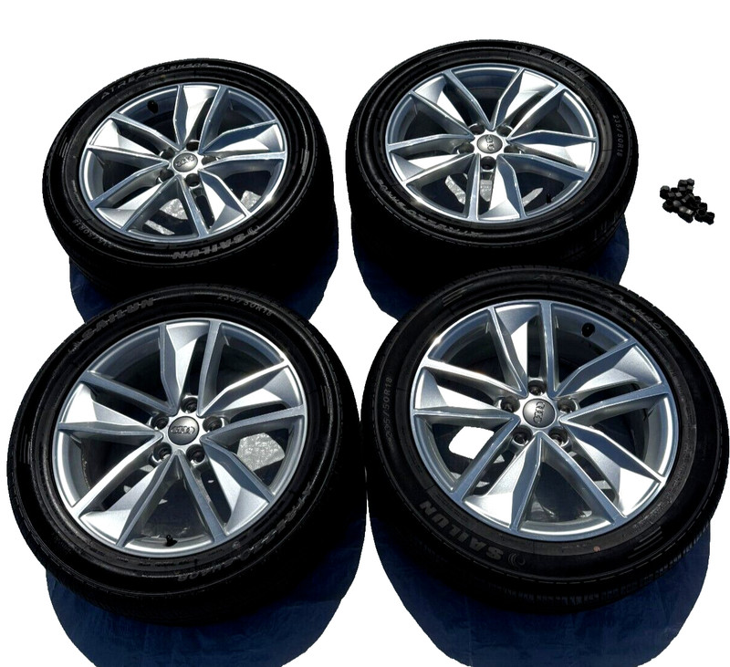 2016-2018 AUDI Q3 18" FACTORY WHEEL RIMS SET 4 235/50/R18 8U0601025AN OEM
