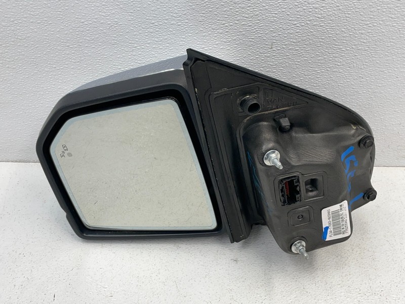 15 16 17 Ford F150 Left Driver Side View Mirror Chrome W/Blindspot 1553 OEM