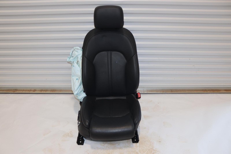 2013-2017 AUDI S6 FRONT RIGHT PASSENGER SIDE SEAT BLACK LEATHER W/ MEMORY OEM