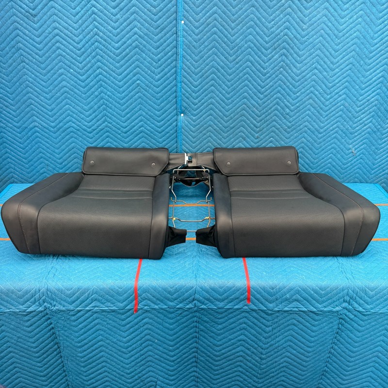 2015–2019 Lexus RC350 Rear Seat Bottom Cushions Set Black EB25 OEM