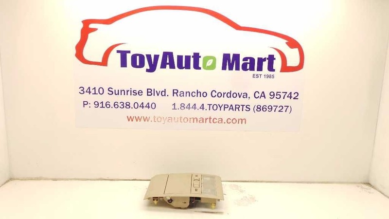 05 PRIUS FRONT DOME CONSOLE W/ SUNGLASSES HOLDER