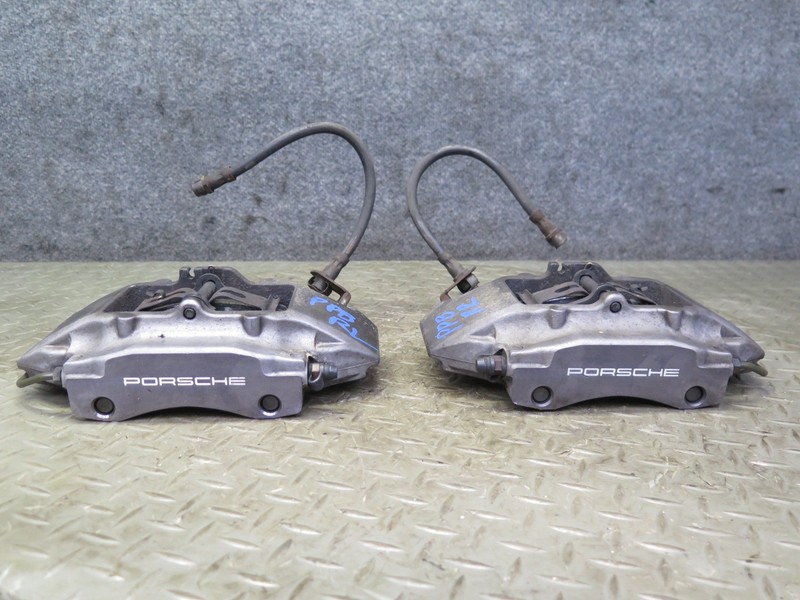 1997-2004 PORSCHE BOXSTER 986 REAR LEFT RIGHT SIDE BREMBO BRAKE CALIPER SET 45K