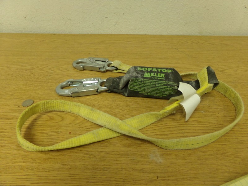 Miller Sofstop Sperian Model/Size: 5AW67 CSA Class B E4 Lanyard *FREE SHIPPING*