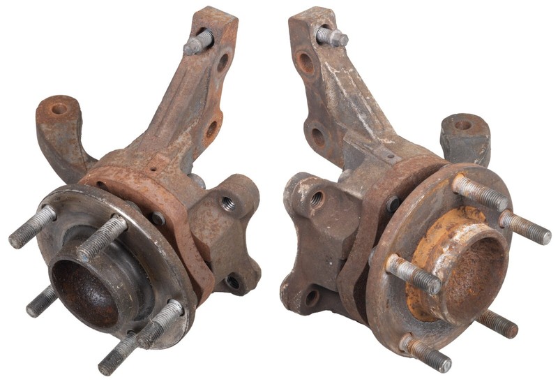 2005-2006 Pontiac GTO Left Right Side Front Spindle Steering Knuckle Hub Pair GM