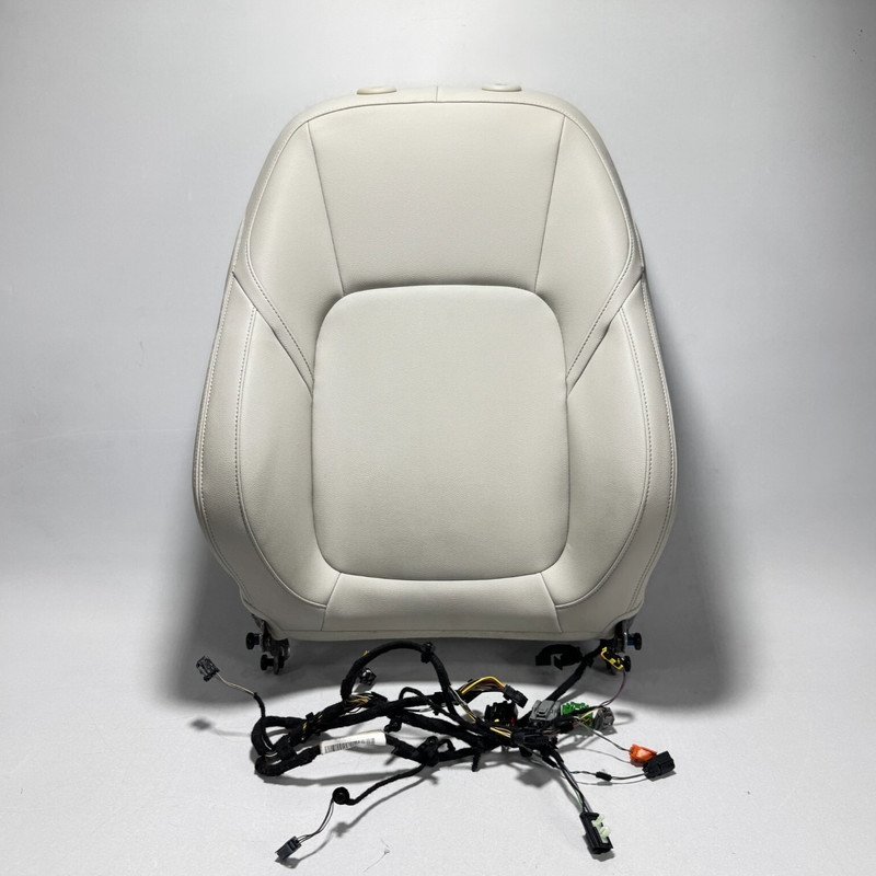 📌 2016-2023 JAGUAR XF FRONT RIGHT PASSENGER SEAT UPPER BACK CUSHION LEATHER OEM