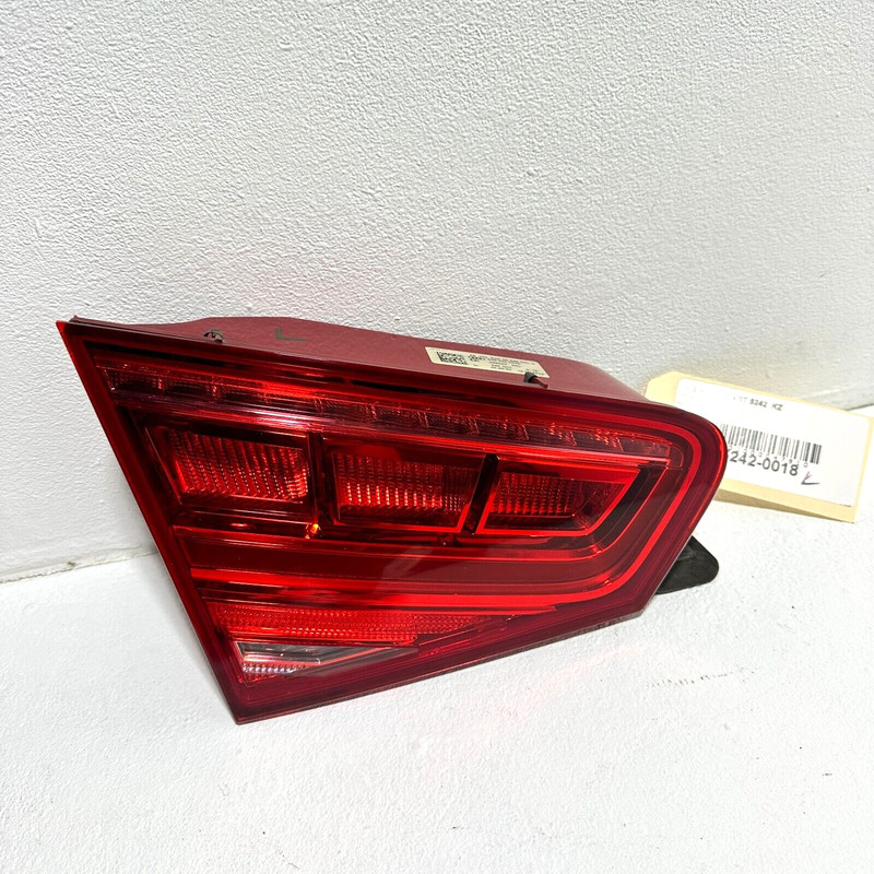 Rear Left Driver Side Inner Taillight Tail Light Lamp Audi A8 2011-2014 OEM