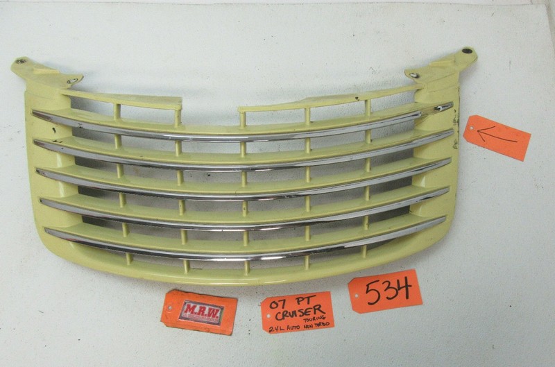 GRILLE GRILL PASTEL YELLOW PYD CHROME CAR FRONT for CHRYSLER 06-10 PT CRUISER