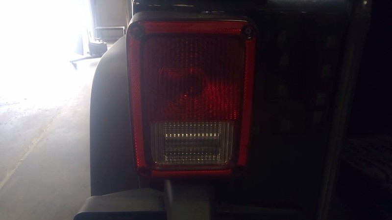 Driver Tail Light VIN W 6th Digit Jk Body Fits 07-18 WRANGLER 3547533