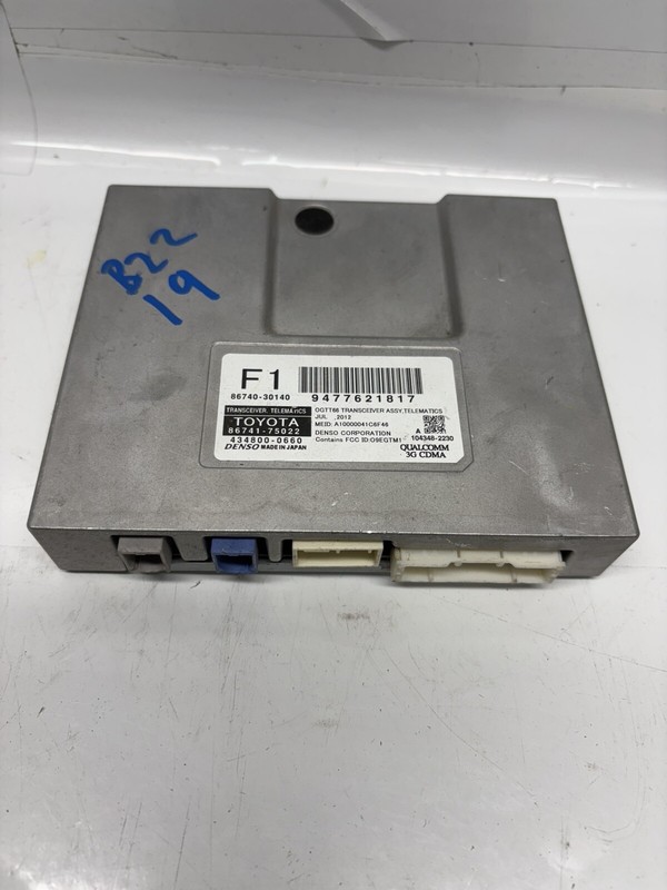 13 14 15 Lexus GS350 GS450 TELEMATICS CONTROL MODULE UNIT OEM