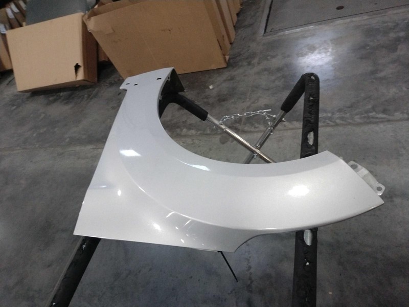 2016 Hyundai Veloster Left Fender Silver Good Condition 3DR CPE